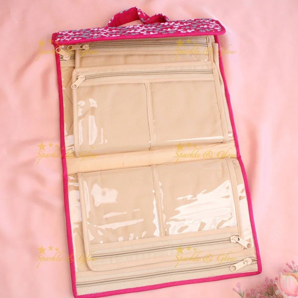 Gorgeous printed jewellery organizer - Sparkle and Glow