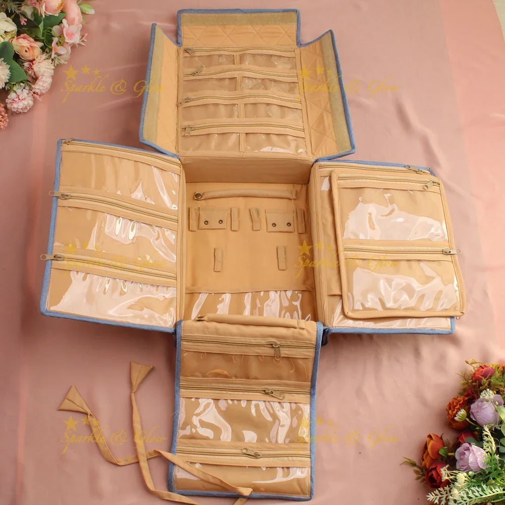 Gorgeous printed jewellery organizer - Sparkle and Glow