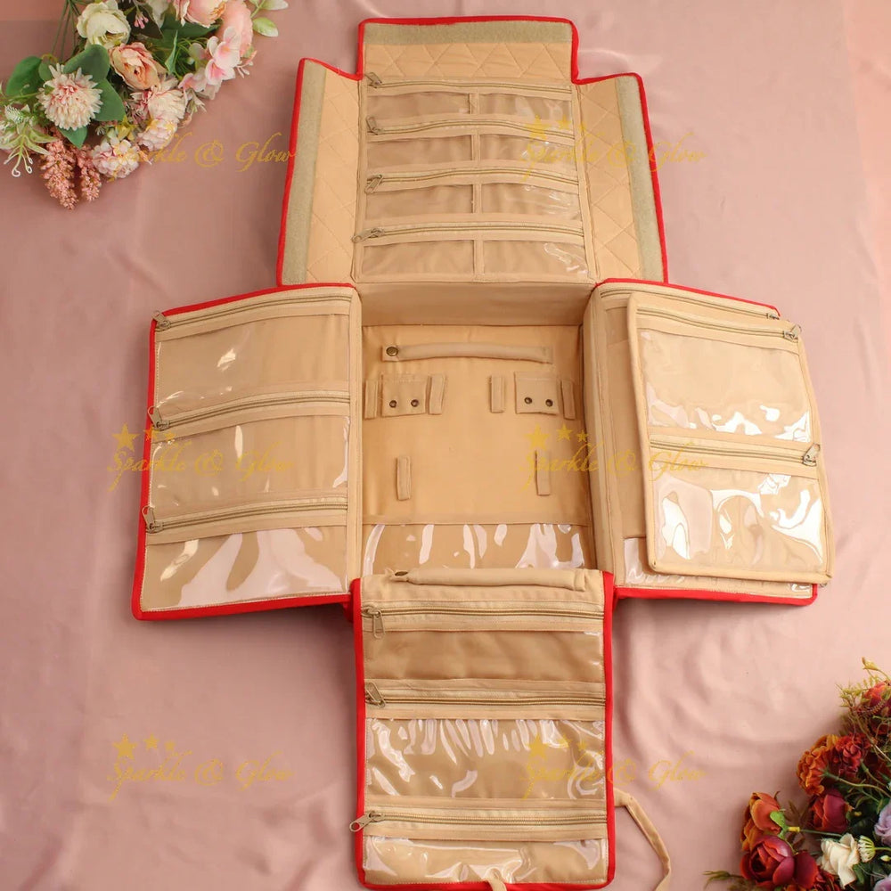 Beautiful Printed jewellery organizer - Sparkle and Glow